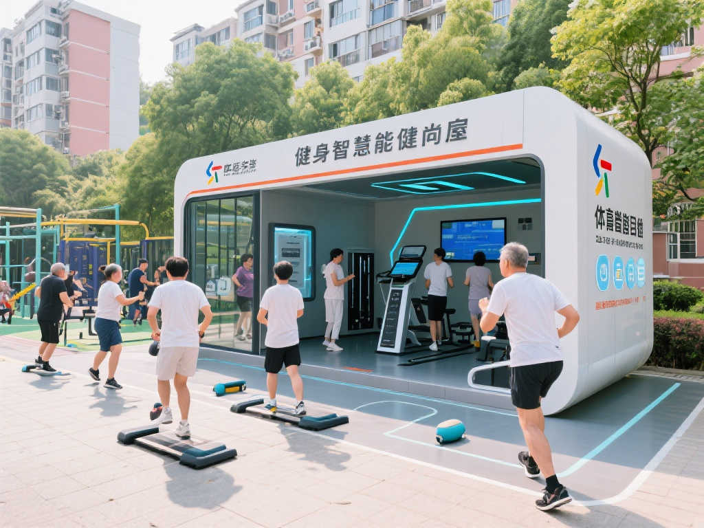 体彩“智慧健身屋”进驻社区，群众参与度高