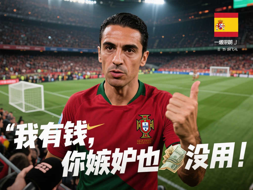 菲戈言论惹怒西班牙：我有钱，你嫉妒也没用